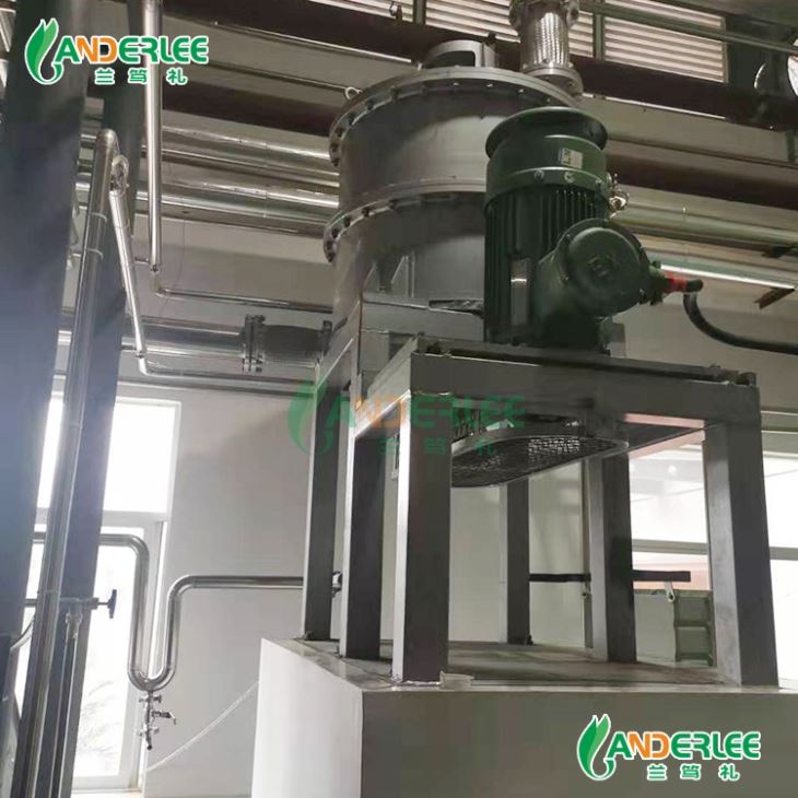 supergravity solvent recovery device